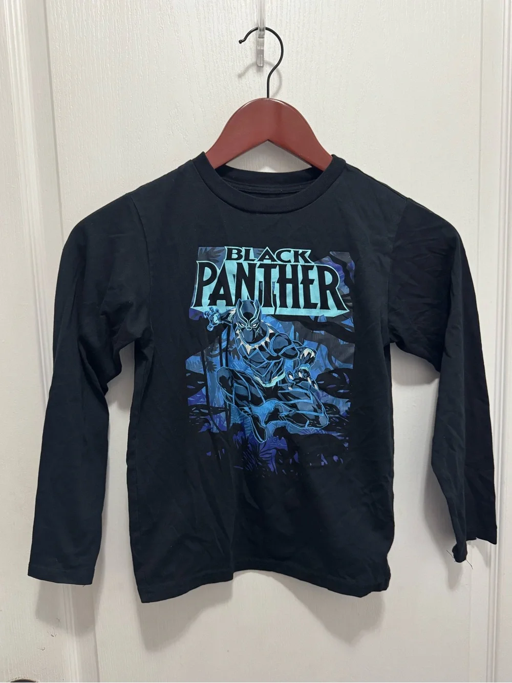 Marvel Black Panther Long Sleeve Shirt
